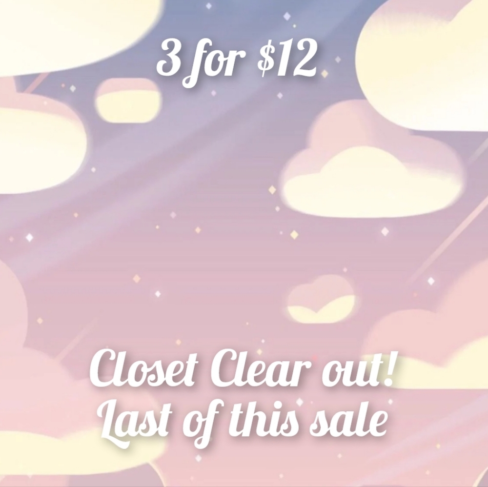 3 for $12 Last Of This Sale Guys!